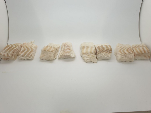Freeze dried Atlantic Cod portions - 2 KG - COMING SOON