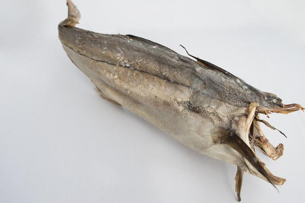 Stockfish of Haddock in 45 kg bales.