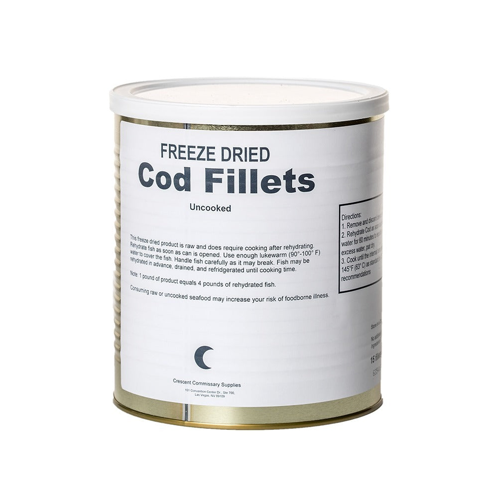 Freeze dried Cod fillets - COMING SOON
