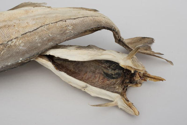 Stockfish of Haddock in 45 kg bales.