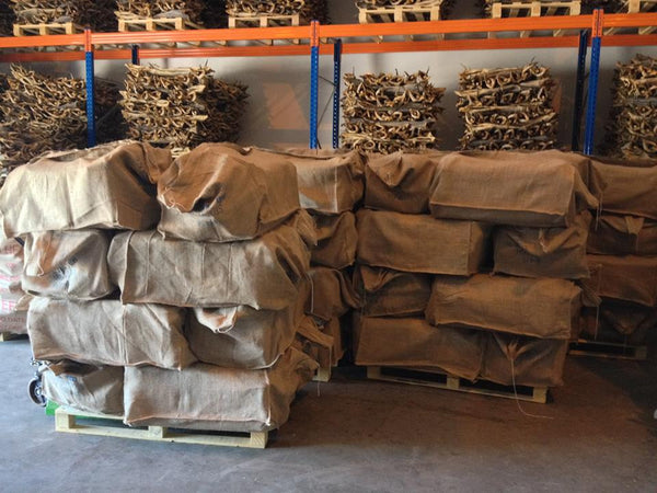 Morue séchée en balles de 45 kg